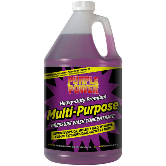 (2 Pack)  Heavy-Duty Premium Multi-Purpose Pressure Wash, 1 Gallon